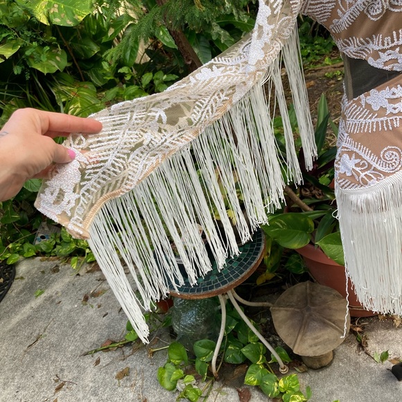 L’atiste fringe & sequin dres NWT sz M - Picture 4 of 14